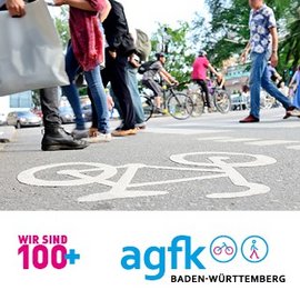 Fußgänger auf der Straße